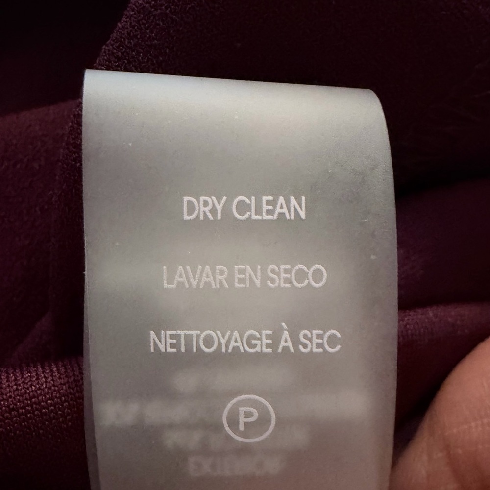 Calvin Klein Plum Bell-Sleeve Sheath Dress Size 16 - Picture 12 of 12